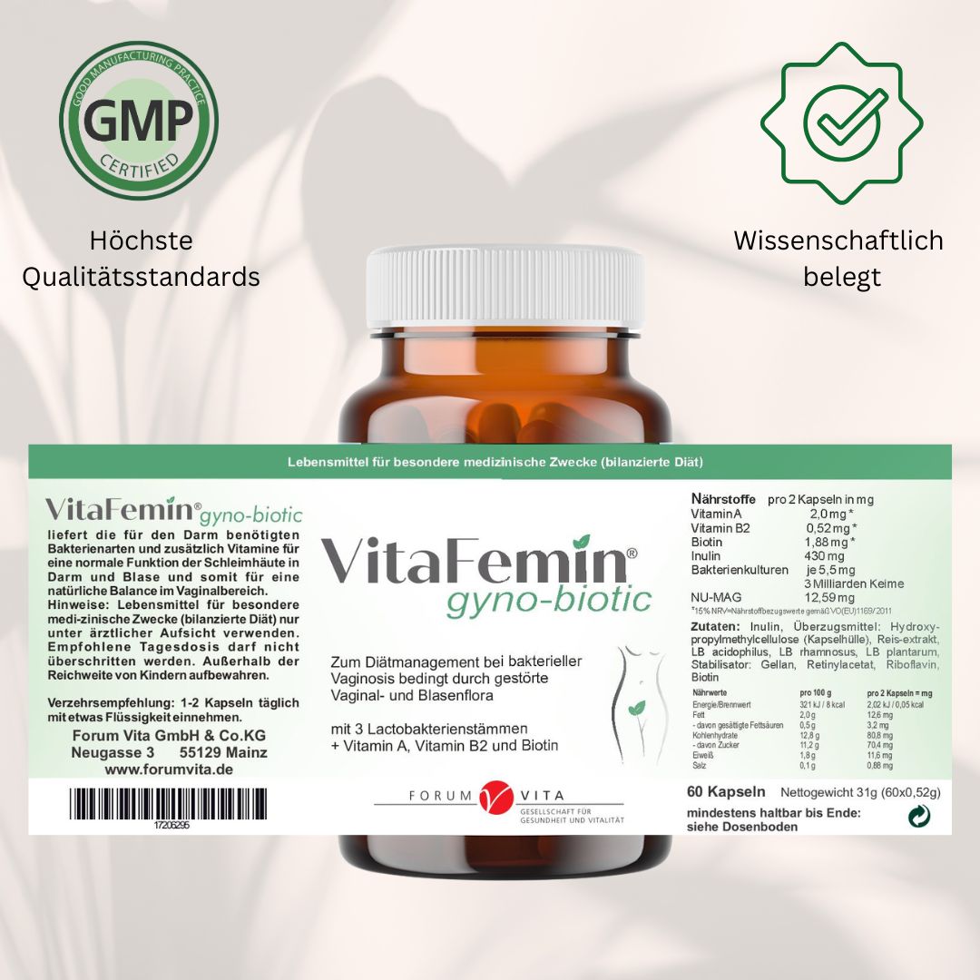 VitaFemin gyno-biotic - 2er Sparpaket