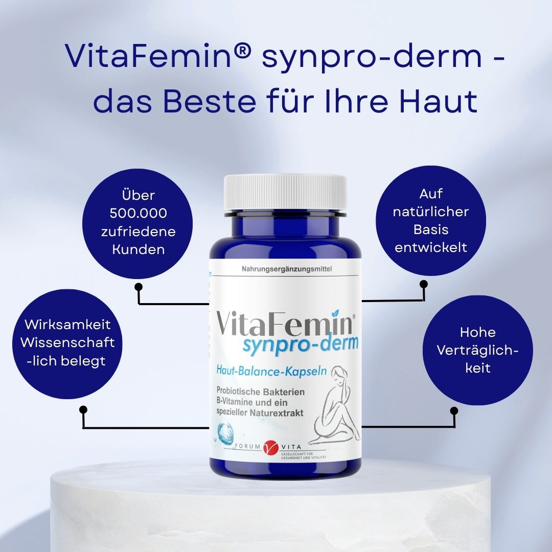 VitaFemin Synpro-Derm - 4er Sparpaket