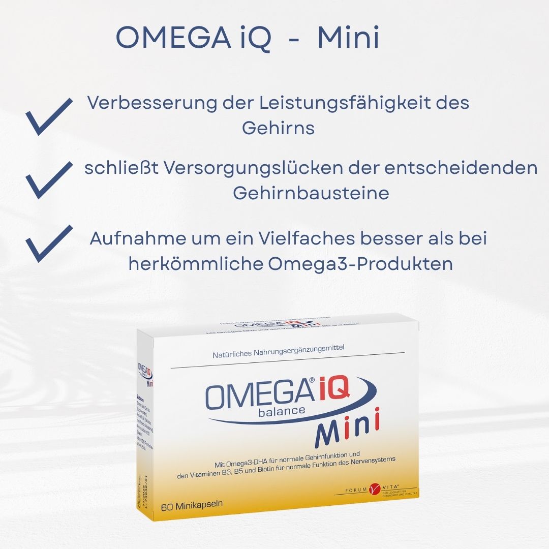 OMEGA iQ Mini - 4er Sparpaket